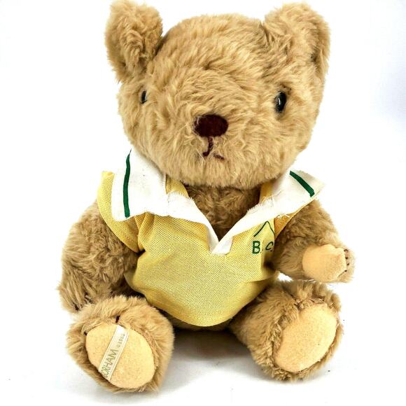 VINTAGE 1985 Good Sports from Gorham TEDDY TEEBEAR GOLF Jointed BEAR - Picture 1 of 6